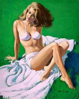 Amazing Vintage Pin-Up Art by Arthur Sarnoff - Fine Art and 