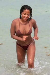 Christina Milian In A Swimsuit In St Tropez 07/20/2020 * Cel