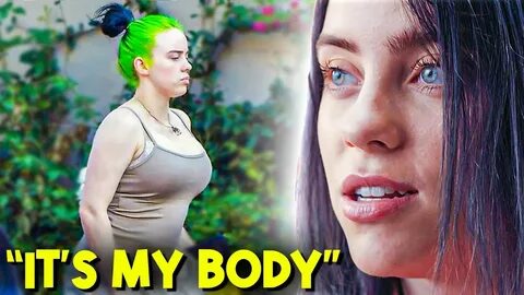 Billie Eilish Speaks Against Haters Body Shaming her! - YouT