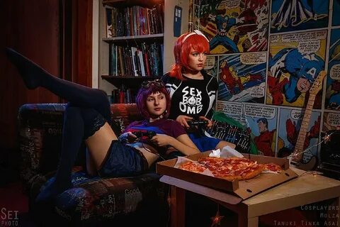 Russian Cosplay: Ramona Flowers & Kim Pine (Scott Pilgrim) G