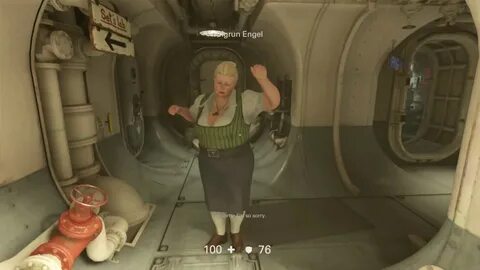Grace & Sigrun Toilet Time. Wolfenstein II: The New Colossus