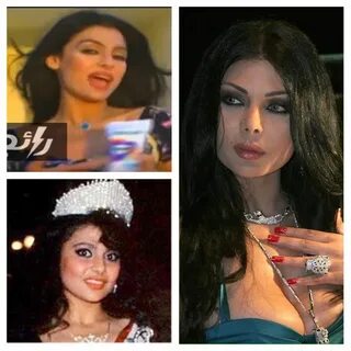 Haifa Wehbe before/after plustic sugery & photoshop Haifa we