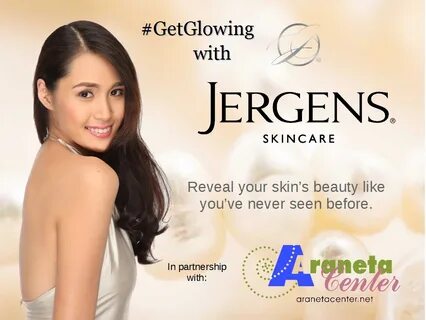 Get Glowing Skin With Jergens & Araneta Center! All About Be