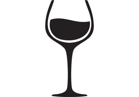 Library of wine glass black and white banner library png fil