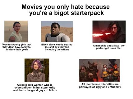 Trilogy you're a bigot if you hate starterpack /r/starterpac