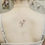 119 Ideas para Tatuajes de Letras Iniciales - *Qué fotos!