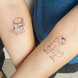 Os Dinossauros voltaram em forma de tattoo. #dinosaurtattoos