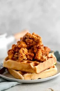 Southern Fried Chicken and Waffles (with Video!) - Well Seas