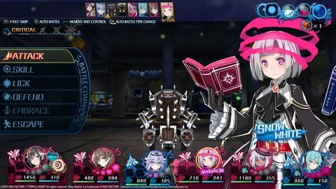 Mary Skelter 2 - Opening Movie, Character Profiles, Battle S