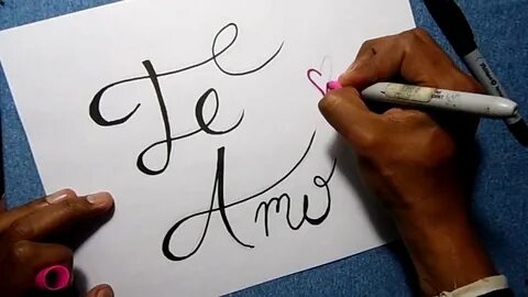 View 18 Cursiva Te Amo Letras Bonitas Para Dibujar - rucamaz