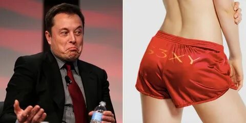 Elon Musk Sells Red Satin Short Shorts to Gloat Over Short-S
