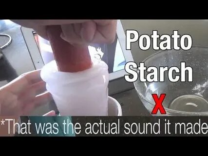 Making the Potato Starch X - YouTube Starch, Potatoes, How t