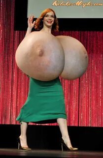 Christina hendricks giant boobs