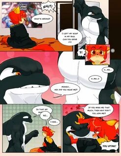 Comic for Mango and Kilauea’s first night together.