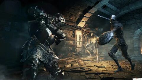 Dark souls 3 , knight battle HD wallpaper download