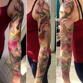 Stunning Rainbow Colours in these Tattoos by Amy Autumn : No