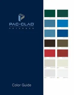 Color Charts - Universal Metal Systems