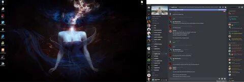 You can't make Discord fullscreen by dragging the top bar to
