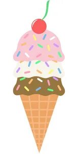 Cartoon Ice Cream Clipart Neapolitan ice cream, Ice cream ar