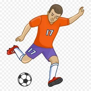 Download Soccer Player Clipart - Png Download (#5565233) - P