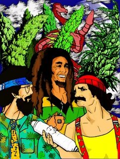 Cheech And Chong Painting at PaintingValley.com Explore coll