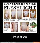 CORN STARCH WATER F LE Burro Pass it on - Pass it on