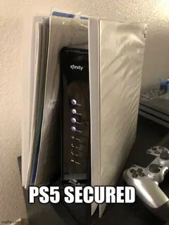 PS5 Secured - Imgflip