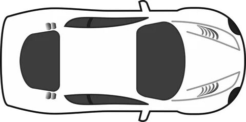 Download Clipart - Top View Car Clipart - ClipartKey