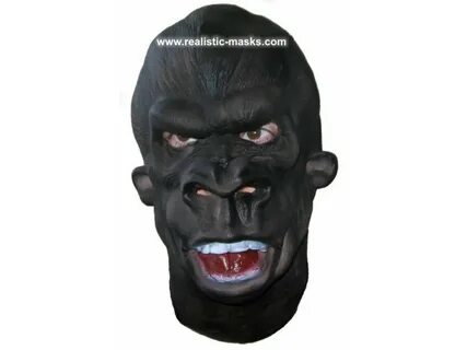 Latex Mask 'Gorilla'