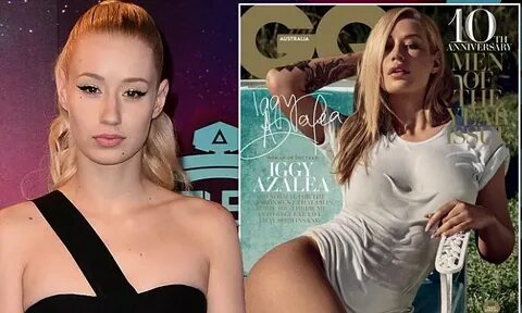 Iggy Azalea wears nothing but a see-through wet t-shirt on G