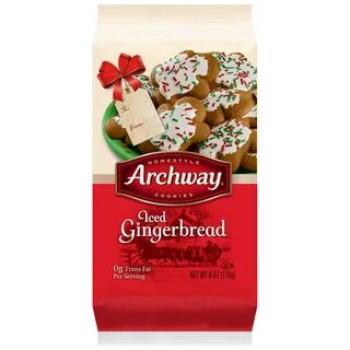 Archway Iced Gingerbread Man Cookies / Dave's Cupboard: Arch