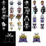 Undertale Sprite Main Character All in one Photos