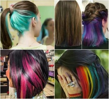 Untitled in 2020 (With images) Peekaboo hair colors, Peekabo