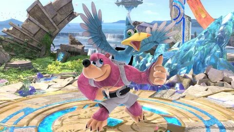 Trans Pride Banjo Super Smash Bros. Ultimate Mods