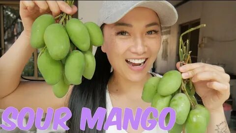 SOUR MANGO (*Lets Eat) SASVlogs - YouTube