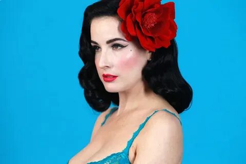 eyval.net : Dita Von Teese - Vintage Lingerie / 2015