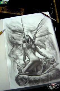 Dark Fairies Drawing at GetDrawings Free download