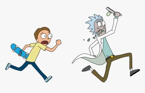 Portal Clipart Rick And Morty - Rick And Morty Skate, HD Png