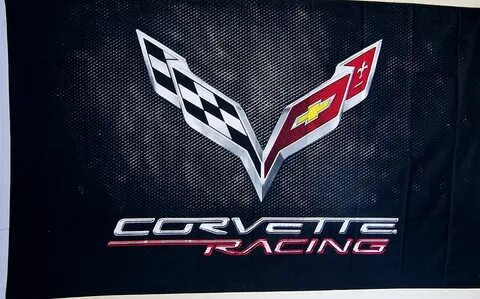 C7 Corvette 2014-2019 Corvette Racing Indoor/Outdoor Banner 