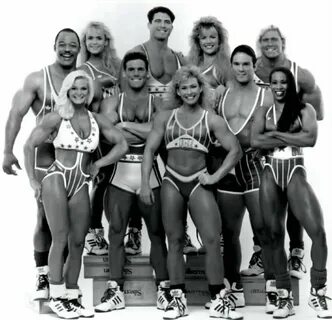 American Gladiator...seriously wanted to be one of these gir