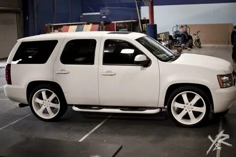 Rob Dyrdek's Tahoe - Rob Dyrdek's All-White Tahoe Celebrity 