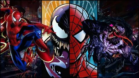 Spider Man And Venom Wallpapers Wallpapers - Most Popular Sp