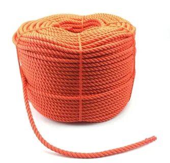 Sports & Outdoors Rigging 10m red polypropylene rope poly co