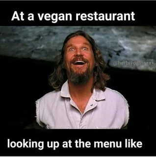 Or even if the restaurant isn't fully vegan but has vegan op