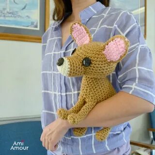 Chihuahua Amigurumi - Dog Crochet Pattern - FREE - Ami Amour
