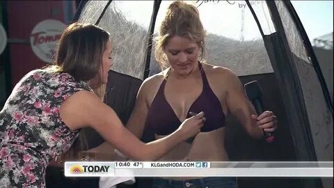 Sara Haines - bikini top - Today Show - YouTube