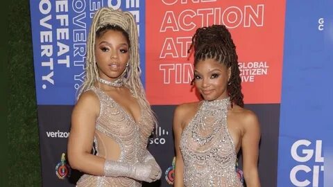 Chloe and Halle Perform at Global Citizen Live 2021 Wearing 