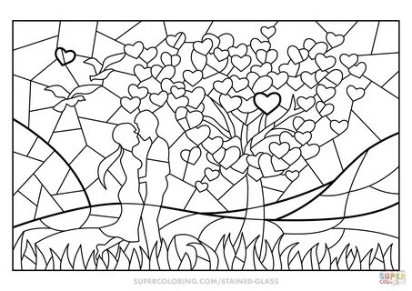 Stained glass patterns that a japanese woman would like