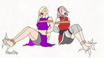 Tickle Sakura and Ino Animation (Short) P. 60 - YouTube