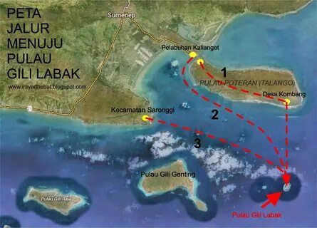 Kalau Gili Trawangan Terasa Jauh, Ada Gili Labak yang Bisa K